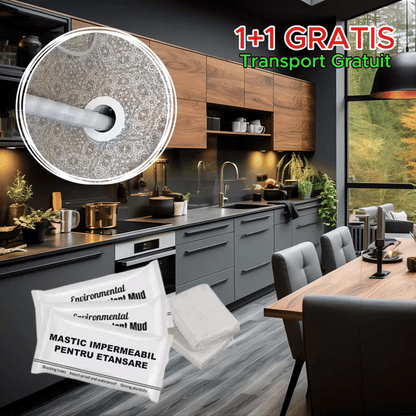 Mastic impermeabil pentru etansare 1+1 GRATIS