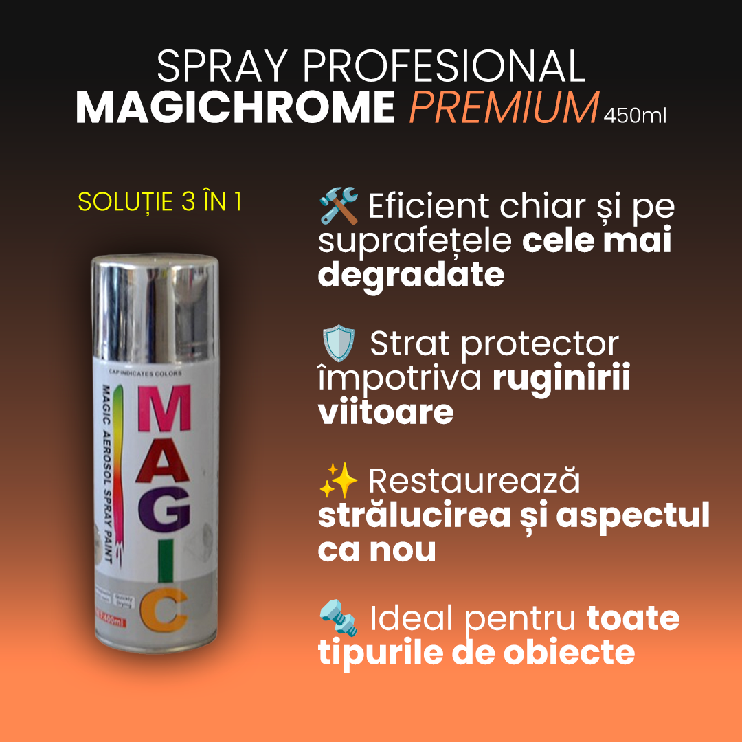 Spray profesional MagiChrome Premium 450ml